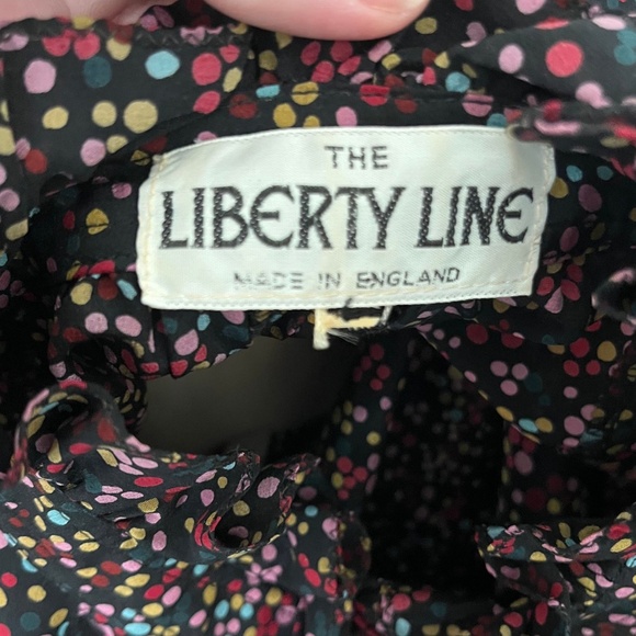 Vintage 1970s 80s Liberty London Silk Dress // S M L - Picture 8 of 8